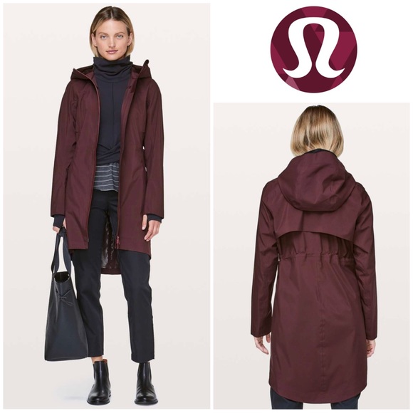 lululemon athletica Jackets & Blazers - Lululemon Rain Rules Jacket in Cassis